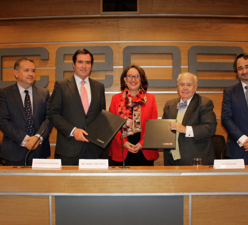 Firma convenio CEIB-CIAR